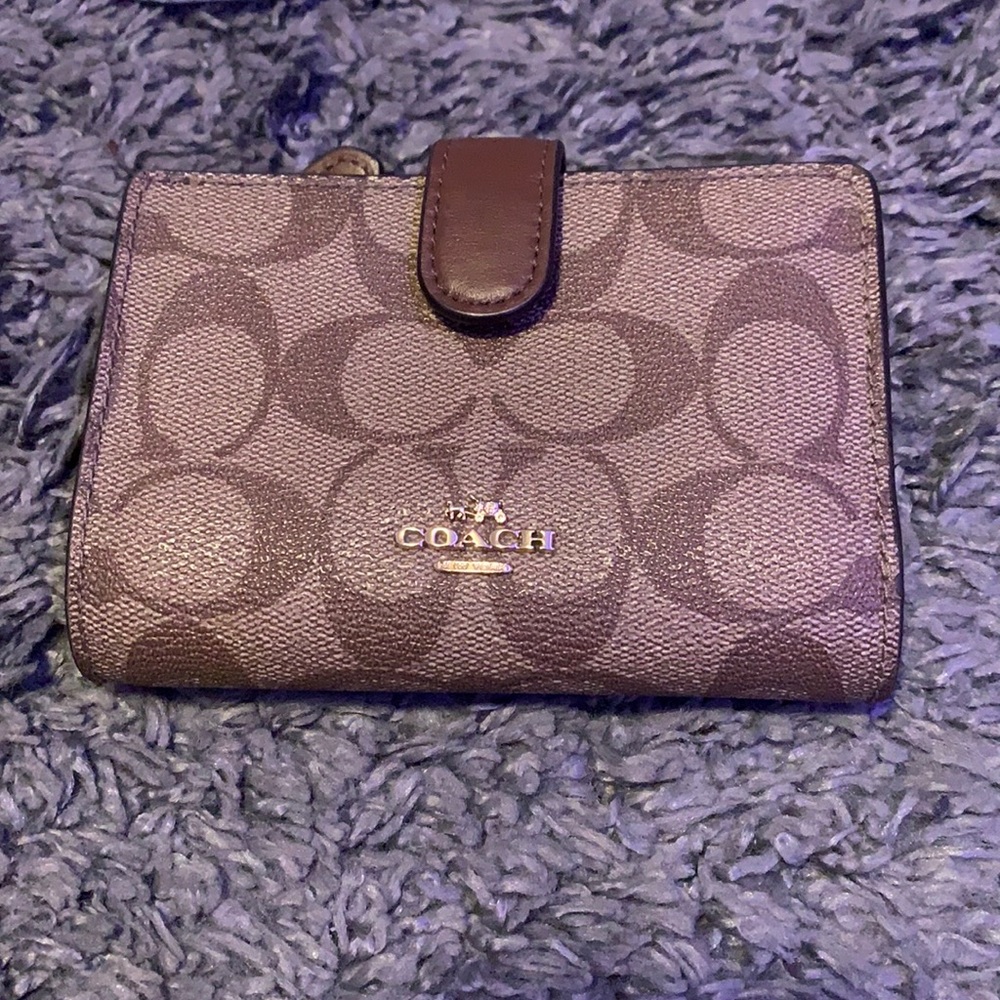 Coach fold wallet